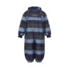 MINYMO Baby Schneeanzug Blau/navy Gestreift Le89