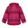 Minymo Winterjacke Le93 Doppelzipper Vivacious Pink Gestreift