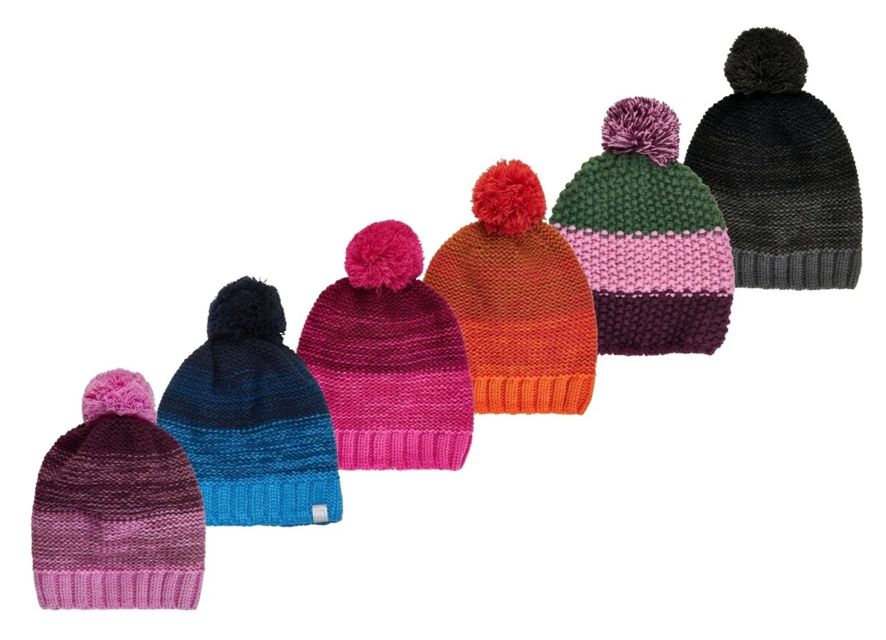 Color Kids Wintermütze Blockstreifen Mit Fleecefutter 2 Color Kids Wintermütze Blockstreifen Mit Fleecefutter – Bild 2