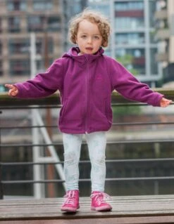 BMS Fleecejacke Cerise Rosa Antarctic-Fleece Mit Kapuze -Kinderbekleidungsgeschäft 812710 HafenCity 24 1280x1280