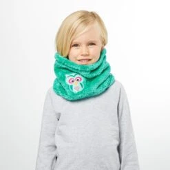 Affenzahn Kinder Schlauchschal Eule Winter Loop Schal