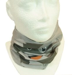 Affenzahn Loop HUND Grau Leichter Kinder Schlauchschal Schlupfschal