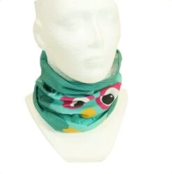 Affenzahn Loop EULE Türkis Mädchen Schlauchschal Leichter Schlupfschal