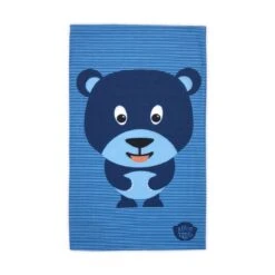 Affenzahn Loop BÄR Blau Leichter Kinder Schlauchschal Schlupfschal -Kinderbekleidungsgeschäft Affenzahn Loopscarf Bear 01 1280x1280