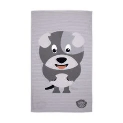 Affenzahn Loop HUND Grau Leichter Kinder Schlauchschal Schlupfschal -Kinderbekleidungsgeschäft Affenzahn Loopscarf Dog 01 1280x1280