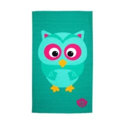 Affenzahn Loop EULE Türkis Mädchen Schlauchschal Leichter Schlupfschal -Kinderbekleidungsgeschäft Affenzahn Loopscarf Owl 01 1280x1280