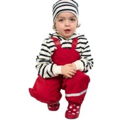 BMS Atmungsaktiv Kinder Regenlatzhose Matschhose Mit Trägern -Kinderbekleidungsgeschäft BMS Regenhose atmungsaktiv rot T559 300 2 1280x1280 1
