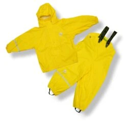CeLaVi Regenanzug Gelb Regenhose + Regenjacke