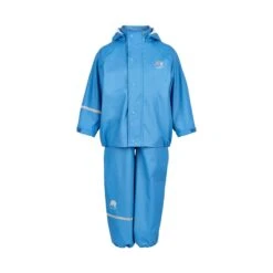 CeLaVi Regenanzug Hellblau Regenhose + Regenjacke