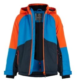 Color Kids Skianzug Blau/orange Set Skihose + Skijacke Wasserdicht -Kinderbekleidungsgeschäft Color Kids 740365 7180 C 1280x1280