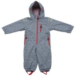 Ducksday Regenanzug Flicflac Regenoverall Blau/weiß