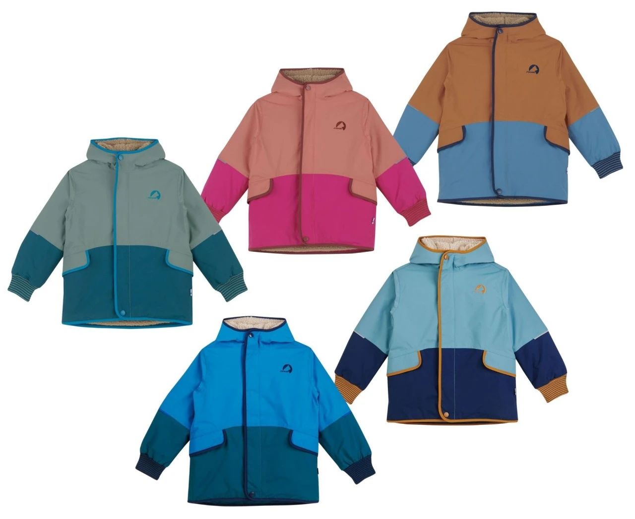 Finkid MOSKA MUKKA Winterjacke Mit Teddyfutter 2 Finkid MOSKA MUKKA Winterjacke Mit Teddyfutter – Bild 2