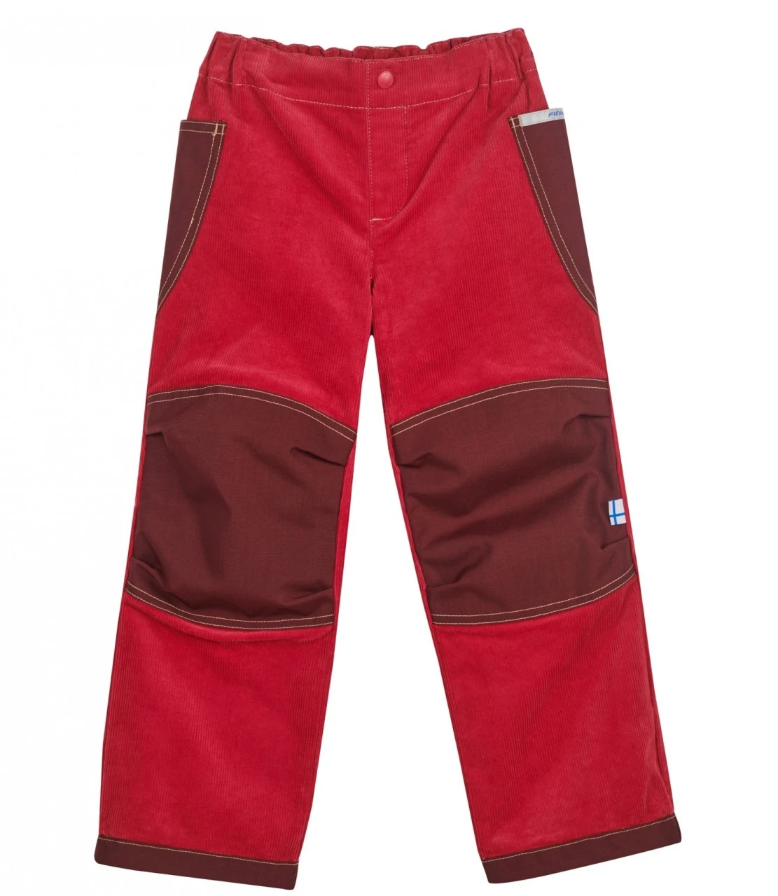 Finkid KUU Persian Red Kordhose Mit Verstärkungen 1 Finkid KUU Persian Red Kordhose Mit Verstärkungen