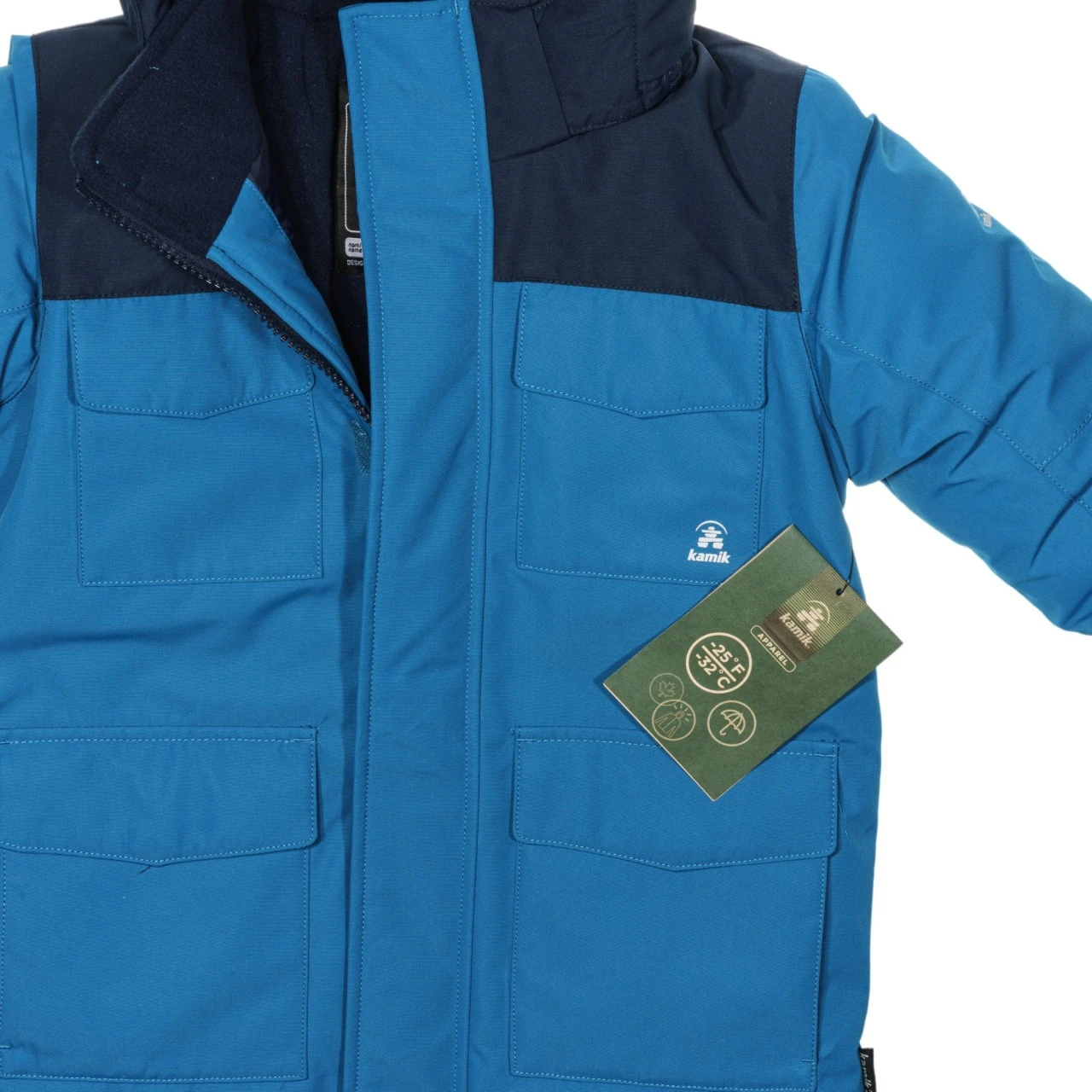 Kamik Winterjacke Parka Billy Outdoorjacke Kobaltblau 4 Kamik Winterjacke Parka Billy Outdoorjacke Kobaltblau – Bild 4