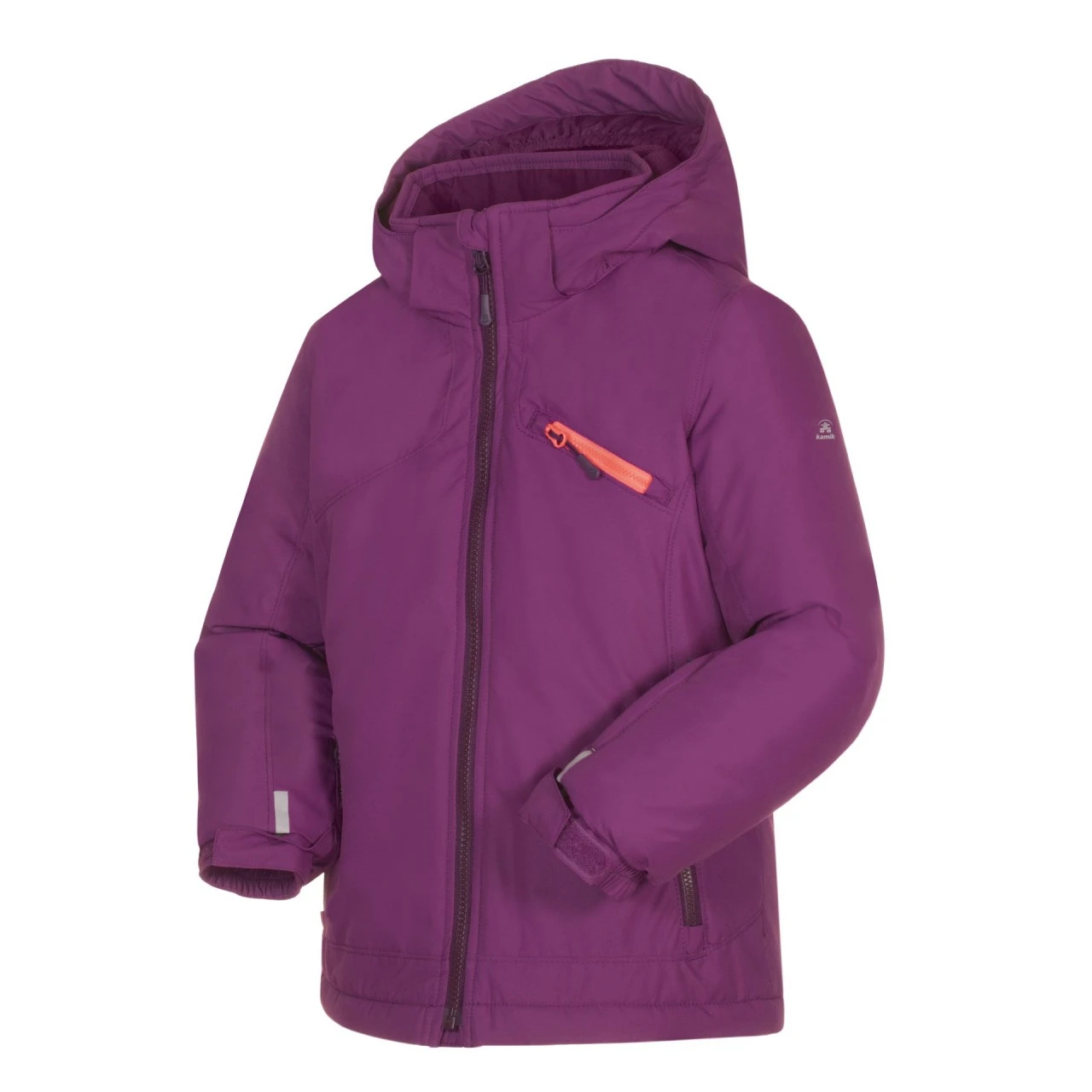 Kamik Mädchen Thermo Winterjacke ASTER Orchid Violett 3 Kamik Mädchen Thermo Winterjacke ASTER Orchid Violett – Bild 3
