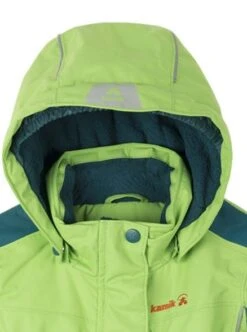 KAMIK Schneeanzug LAZER Lime Skianzug Atmungsaktiv -Kinderbekleidungsgeschäft Kamik V6 2024 LAZER lime 10 1280x1280