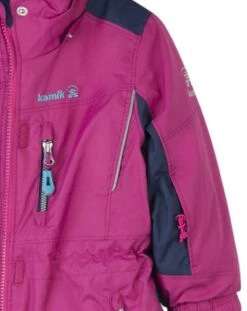 KAMIK Schneeanzug LAZER Pink Skianzug Atmungsaktiv -Kinderbekleidungsgeschäft Kamik V6 2024 LAZER pink 6 1280x1280