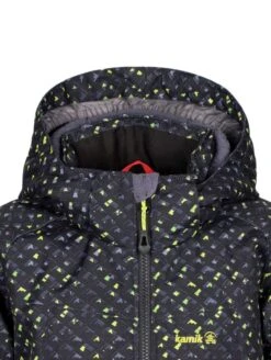 Kamik BENNON NON STOP Kinder Thermo Winterjacke Schwarz 13 Kamik BENNON NON STOP Kinder Thermo Winterjacke Schwarz -Kinderbekleidungsgeschäft Kamik V6 6873 BENJI NON STOP black 5 1280x1280