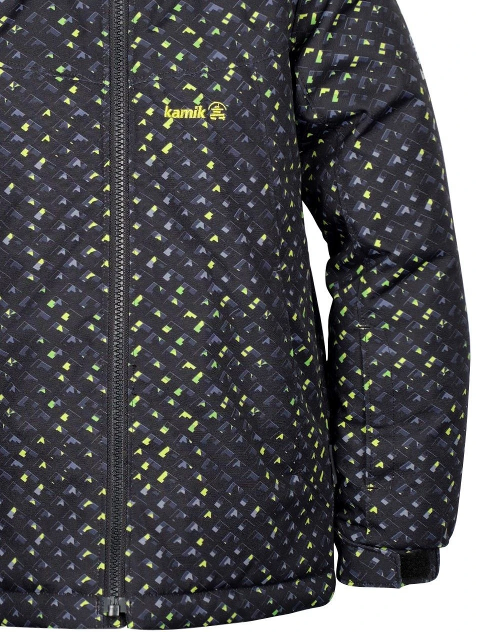 Kamik BENNON NON STOP Kinder Thermo Winterjacke Schwarz 3 Kamik BENNON NON STOP Kinder Thermo Winterjacke Schwarz – Bild 3