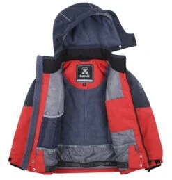 Kamik BOWEN Rot/dunkelgrau Kinder Winterjacke 15 Kamik BOWEN Rot/dunkelgrau Kinder Winterjacke -Kinderbekleidungsgeschäft Kamik V6 6874 BOWEN red charcoal 2 1280x1280