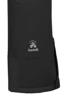 Kamik WINKIE Schwarz Thermo Outdoorhose Skihose -Kinderbekleidungsgeschäft Kamik V6 8359 WINKIE black 4 1280x1280