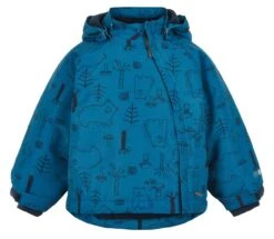 Minymo Thermo Winterjacke Bären-Motiv Wasserdicht