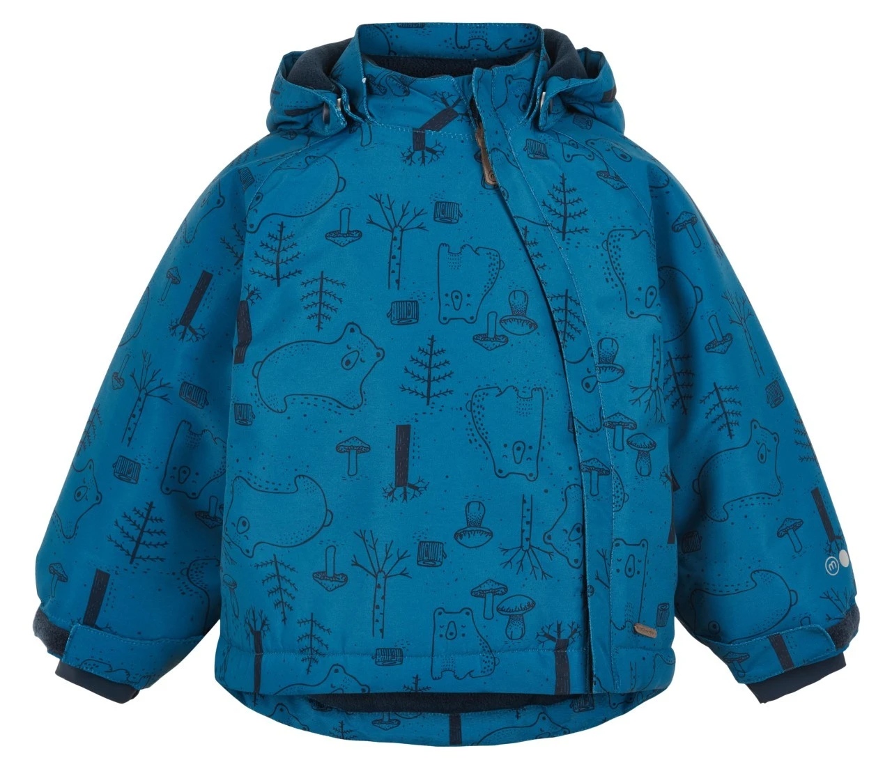 Minymo Thermo Winterjacke Bären-Motiv Wasserdicht 1 Minymo Thermo Winterjacke Bären-Motiv Wasserdicht
