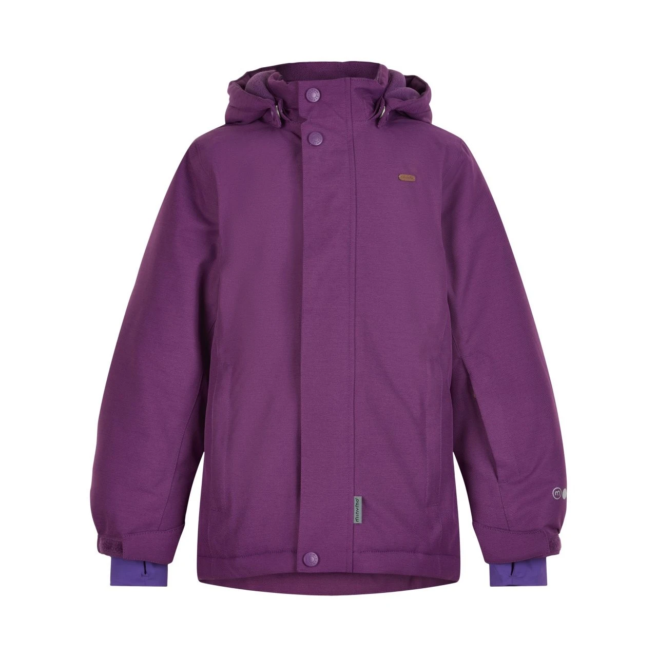 Minymo Mädchen Winterjacke Purple Wasserdicht 1 Minymo Mädchen Winterjacke Purple Wasserdicht