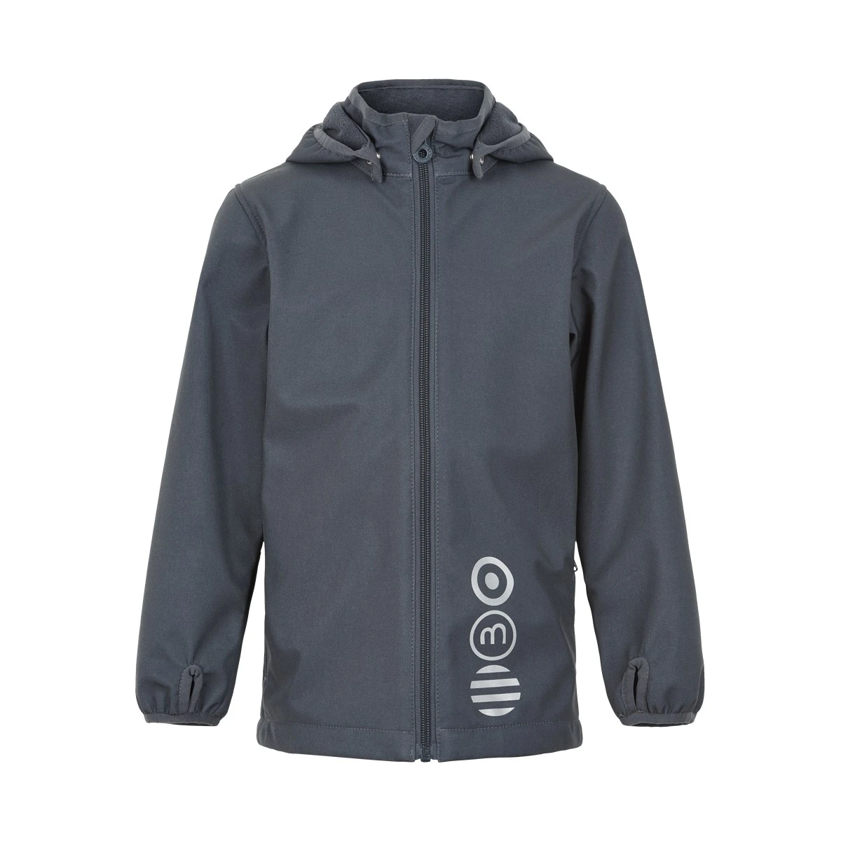 Minymo Softshelljacke India Ink Graublau 1 Minymo Softshelljacke India Ink Graublau