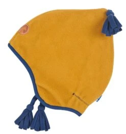 Finkid Pipo Harvest Gold/denim Kinder Fleecemütze