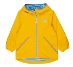 Finkid Puuskiainen Yellow/storm Kinder Outdoorjacke Atmungsaktiv