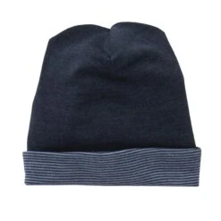 People Wear Organic Beanie Wendemütze Wolle-Seide