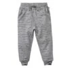 People Wear Organic Sweat-Hose Jogginghose Grau/ecru Gestreift