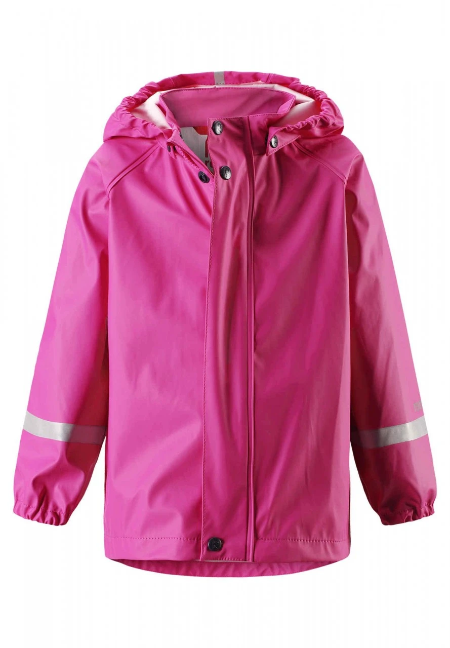 Reima LAMPI Pink Mädchen Regenjacke 1 Reima LAMPI Pink Mädchen Regenjacke