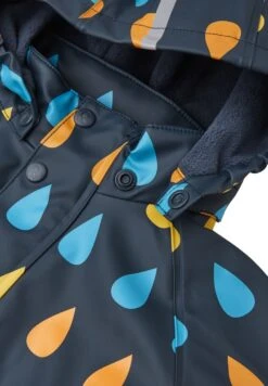 Reima Koski Kinder Regenjacke Aquatic Mit Fleecefutter -Kinderbekleidungsgeschäft Reima 521507 7332 6 1280x1280