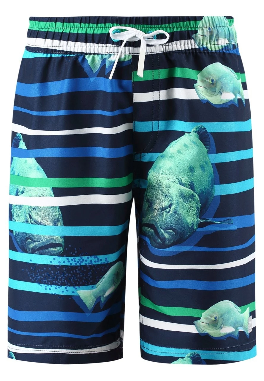 Reima Kinder Badeshorts Zackenbarsch Cancun Navy 1 Reima Kinder Badeshorts Zackenbarsch Cancun Navy