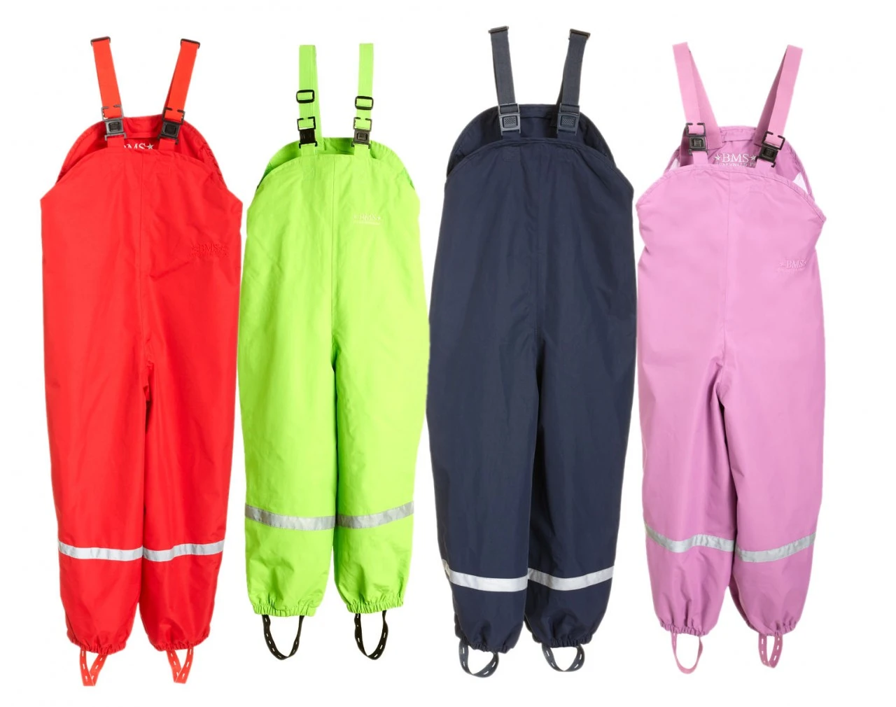 BMS Atmungsaktiv Kinder Regenlatzhose Matschhose Mit Trägern 2 BMS Atmungsaktiv Kinder Regenlatzhose Matschhose Mit Trägern – Bild 2