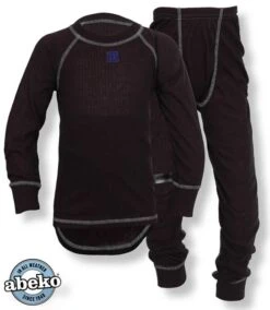 Abeko Kinder Funktionsunterwäsche Newton Schwarz