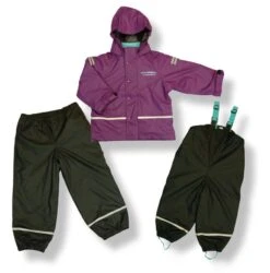 Abeko Thermo Matschanzug 2teilig SALME Lila/schwarz