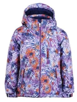 Kamik Ariaflower Mädchen Outdoorjacke Grape/orange
