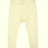 Celavi Baby Leggins Aus Wolle Offwhite Natur