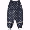 BMS Regenhose Marine Mit Sternchen Bundhose Ohne Träger