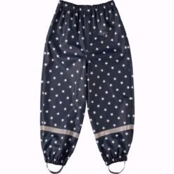 BMS Regenhose Marine Mit Sternchen Bundhose Ohne Träger