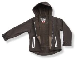 BMS Kinder Softshelljacke Mit Kapuze -Kinderbekleidungsgeschäft bms softshell jacke braun 1280x1280