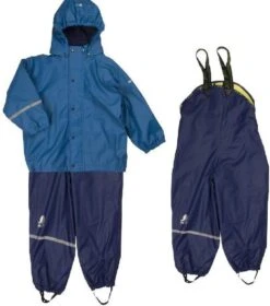 CeLaVi Thermo Regenset Blue Depths Zweiteiler Mit Fleecefutter