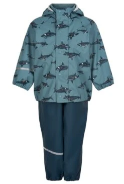 CeLaVi Regenset HAI Smoke Blue Zweiteiler