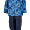 CeLaVi Regenanzug Autos Blau Set Regenhose + Regenjacke