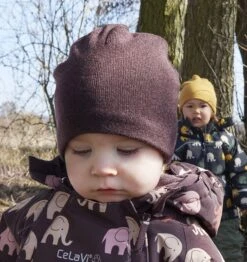 Celavi Kinder Wintermütze Mit Wolle Beanie Strickmütze -Kinderbekleidungsgeschäft celavi strickmutze aubergine 1280x1280