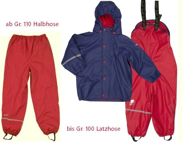 CeLaVi Thermo Regenset Purple / Rot Zweiteiler Mit Fleecefutter 2 CeLaVi Thermo Regenset Purple / Rot Zweiteiler Mit Fleecefutter – Bild 2