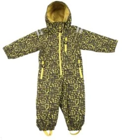 Ducksday Regenanzug Atmungsaktiv Oliv/gelb Regenoverall Clyde